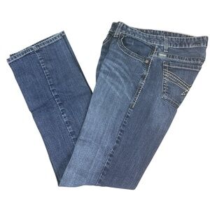 Cinch ADA Dark Blue Denim Boot Cut Jeans Size 28/5L 32” Inseam